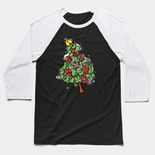 The Alphabet Christmas Tree Baseball T-Shirt